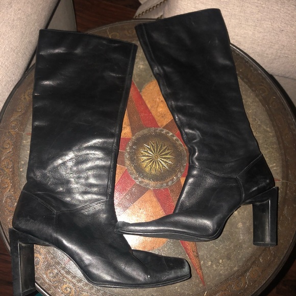 Nine West women’s genuine leather boots - Picture 1 of 3